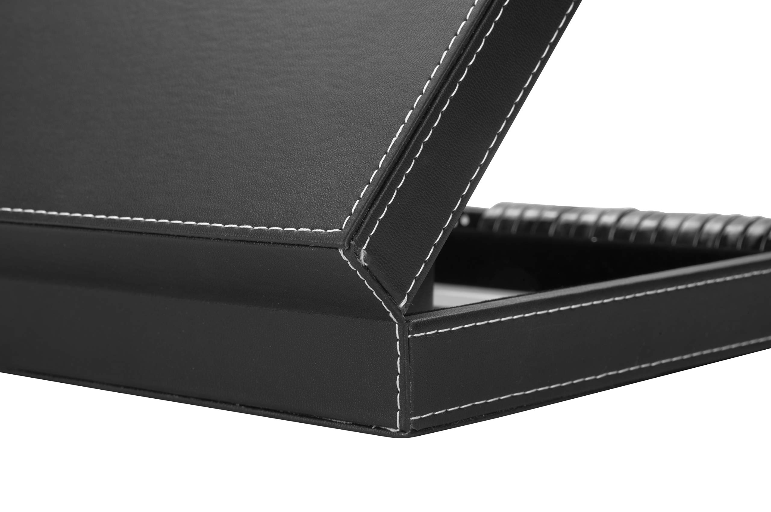 Engelhart - 250506 - Luxus Backgammon - Grau - 38 cm - 15 Zoll - Kunstleder - Filzeinlage - Perlmutt-Würfel und Spielsteine + 2 Becher - Strategie - Backgammon-Spiel