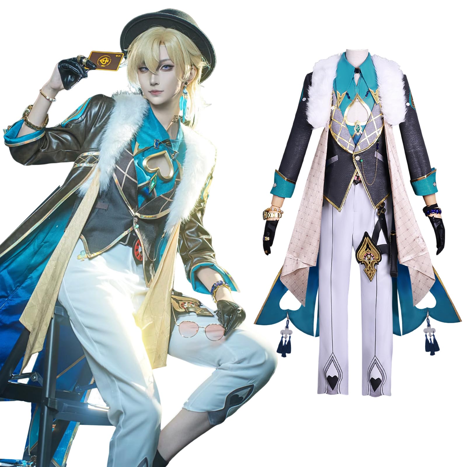 Fiamll Cosplay Uniform Cosplay Kostüm Karneval Weihnachten Halloween Theme Party Cosplay Dress Up Anzug
