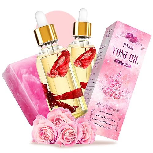 Miniatura 8 de Juego de lavado femenino y aceite Yoni y jabón Yoni para mujer, lavado Yoni para equilibrio vaginal de pH elimina el olor, hidratante de 1 onza