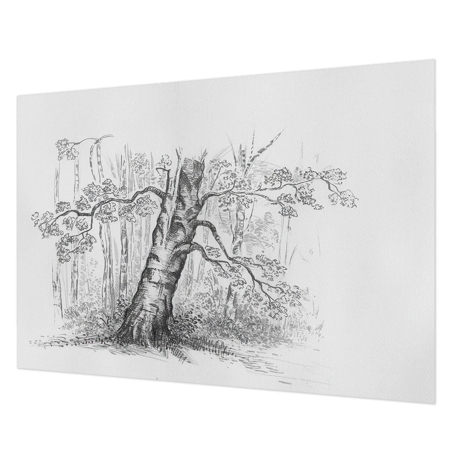 Papier peint mural forêt intissé Tulup créez une ambiance nature dans votre chambre