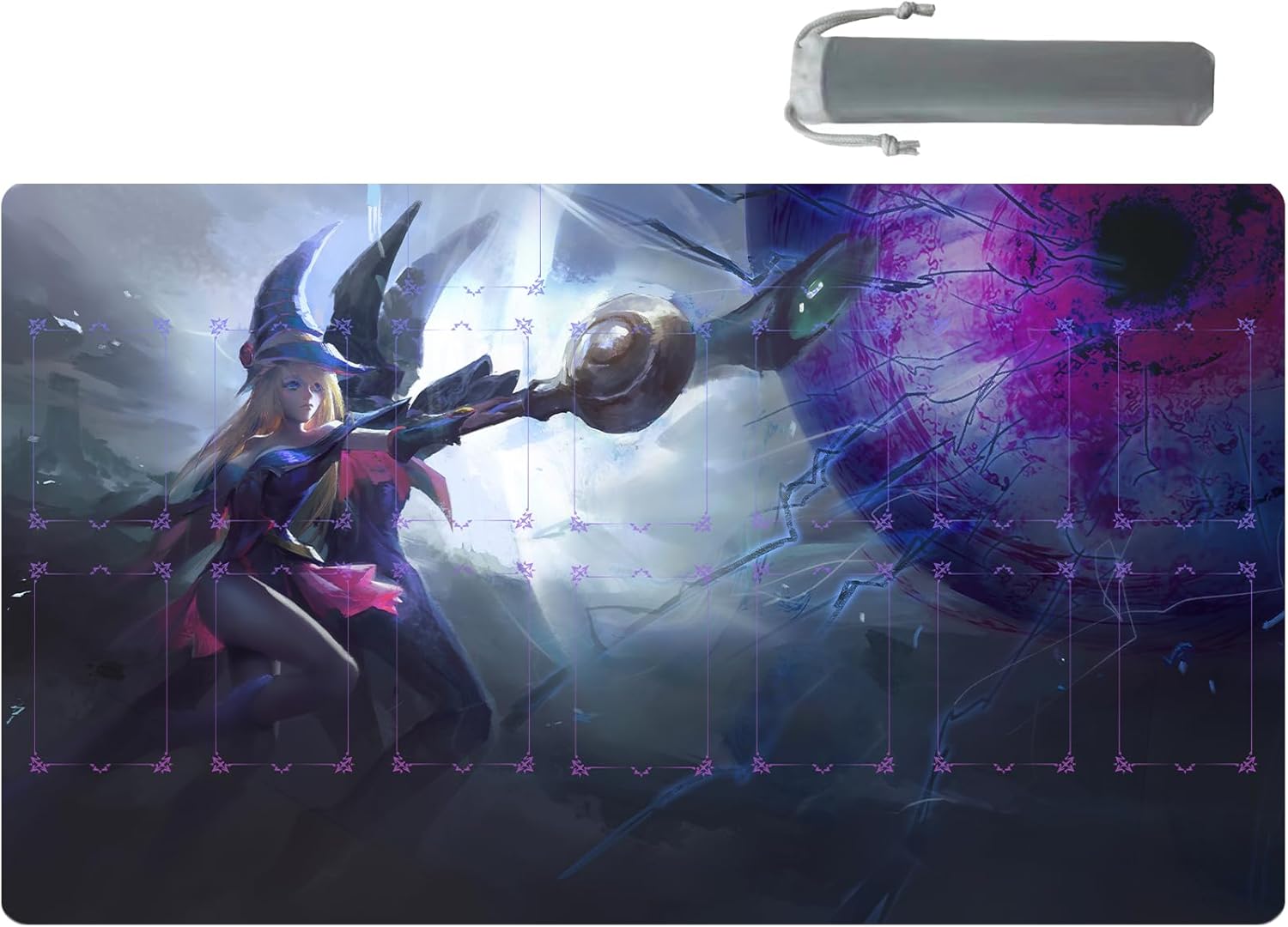 ygo playmat Duel Mat Gaming Competition Pad Mat Card Binder Deck 23.6x13.7in (9)