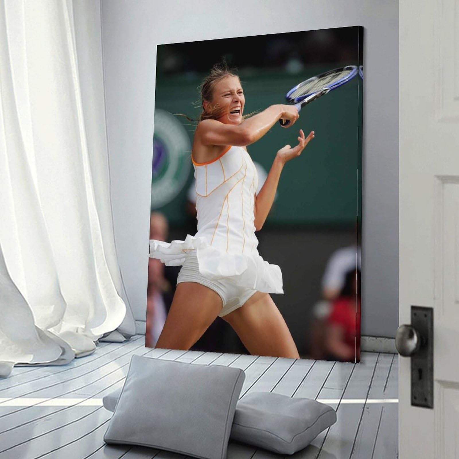 Amazon.co.jp: テニス選手マリア・シャラポワ キャンバスアート