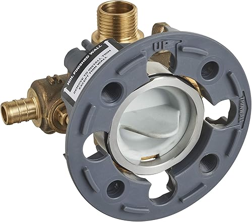 Miniatura 2 de American Standard RU107SS - Válvula de ducha flash con entradas PEX y salidas universales con topes de destornillador para sistema de anillo de