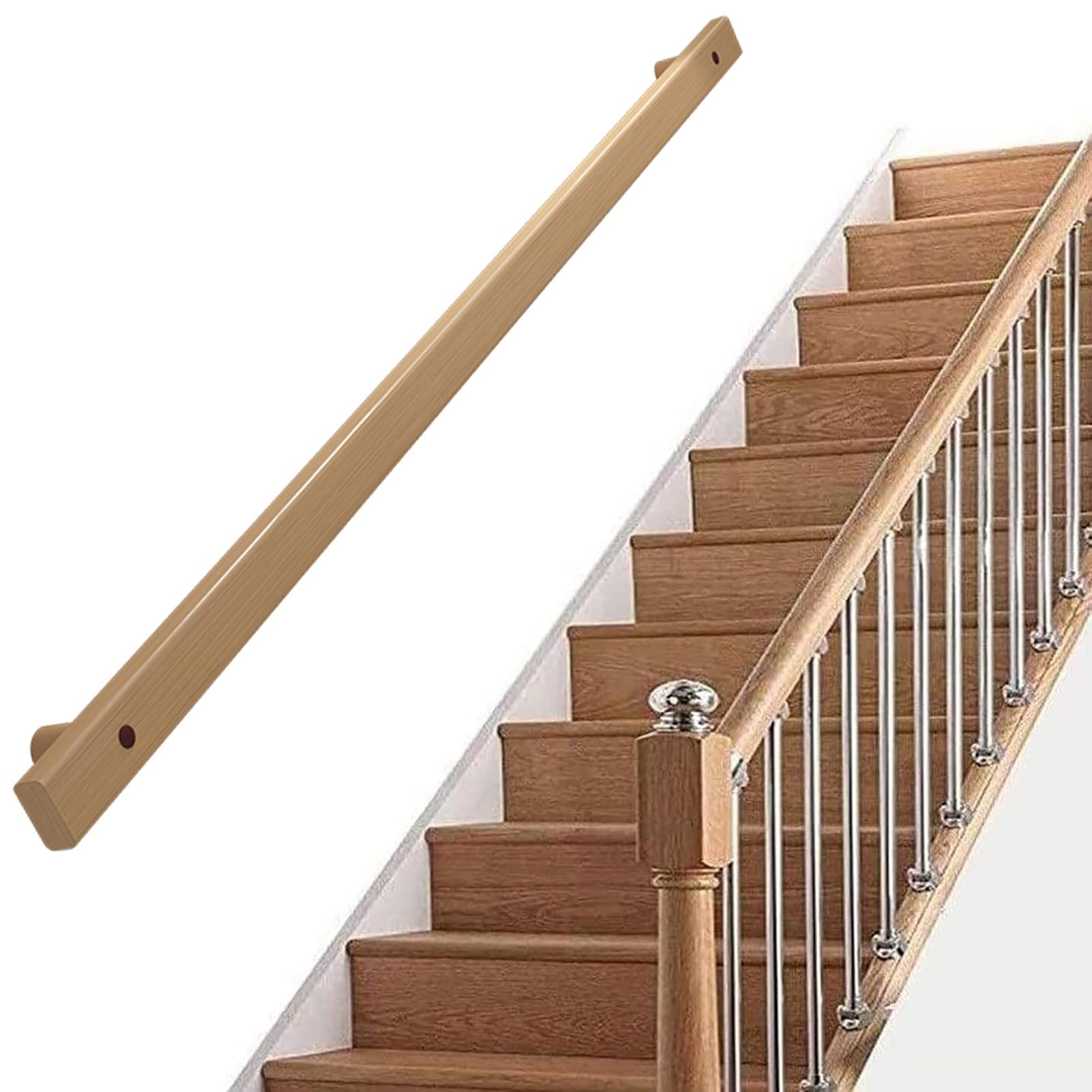 Cheshire Mouldings Double Flute Pine Stair Balustrade Kit (Stair & Landing Kit) - DRKIT - View #3
