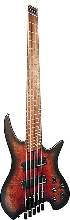 IYV, 5-String IBHLFF5-400 Multi-Scale Headless Bass, Sunburst
