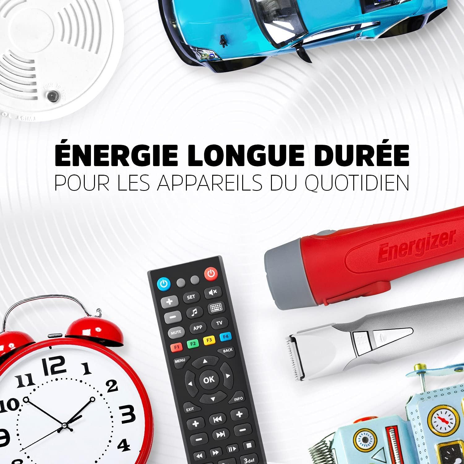 Energizer Alkaline Power - Piles AA + AAA (Lot de 64) - Alcaline 1,5V - Énergie Longue durée - Idéales pour Les appareils du Quotidien - Emballage 100% Recyclable - Conservation 7 Ans