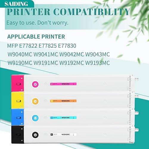 Miniatura 480 de SAIDING Cartuchos de tinta remanufacturados 712 712XL de repuesto para impresora de trazador DesignJet T230 T210 T650 T630 Studio (paquete de 4) 4-1