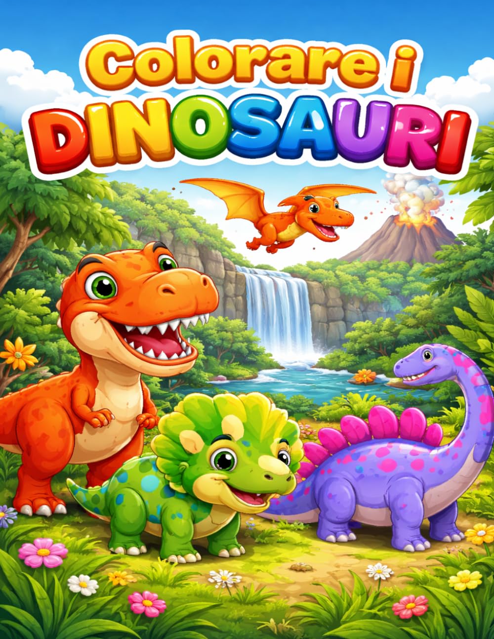 Colorare i dinosauri