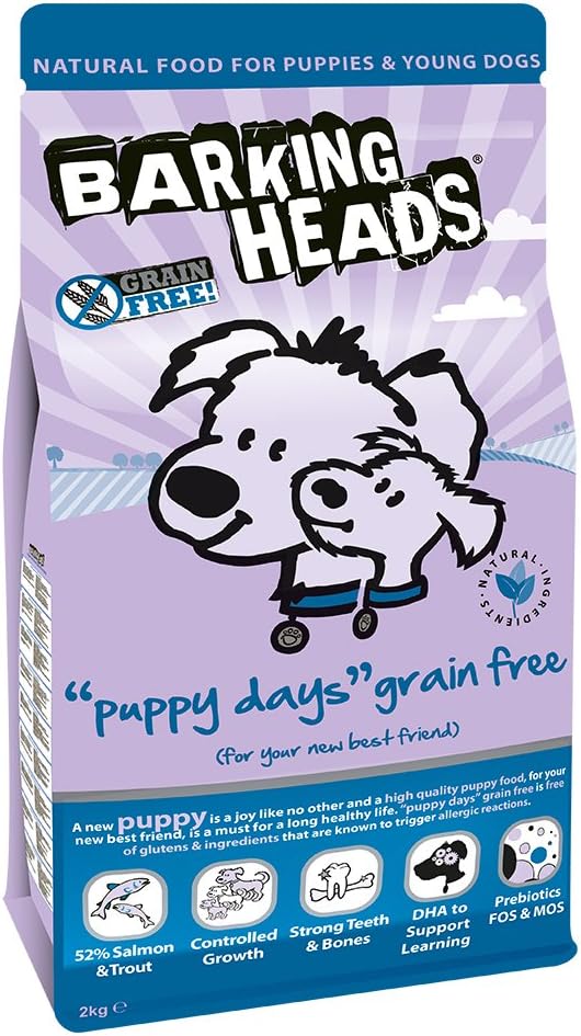 Barking Heads Puppy Days Grain-Free Puppy Food 2kg