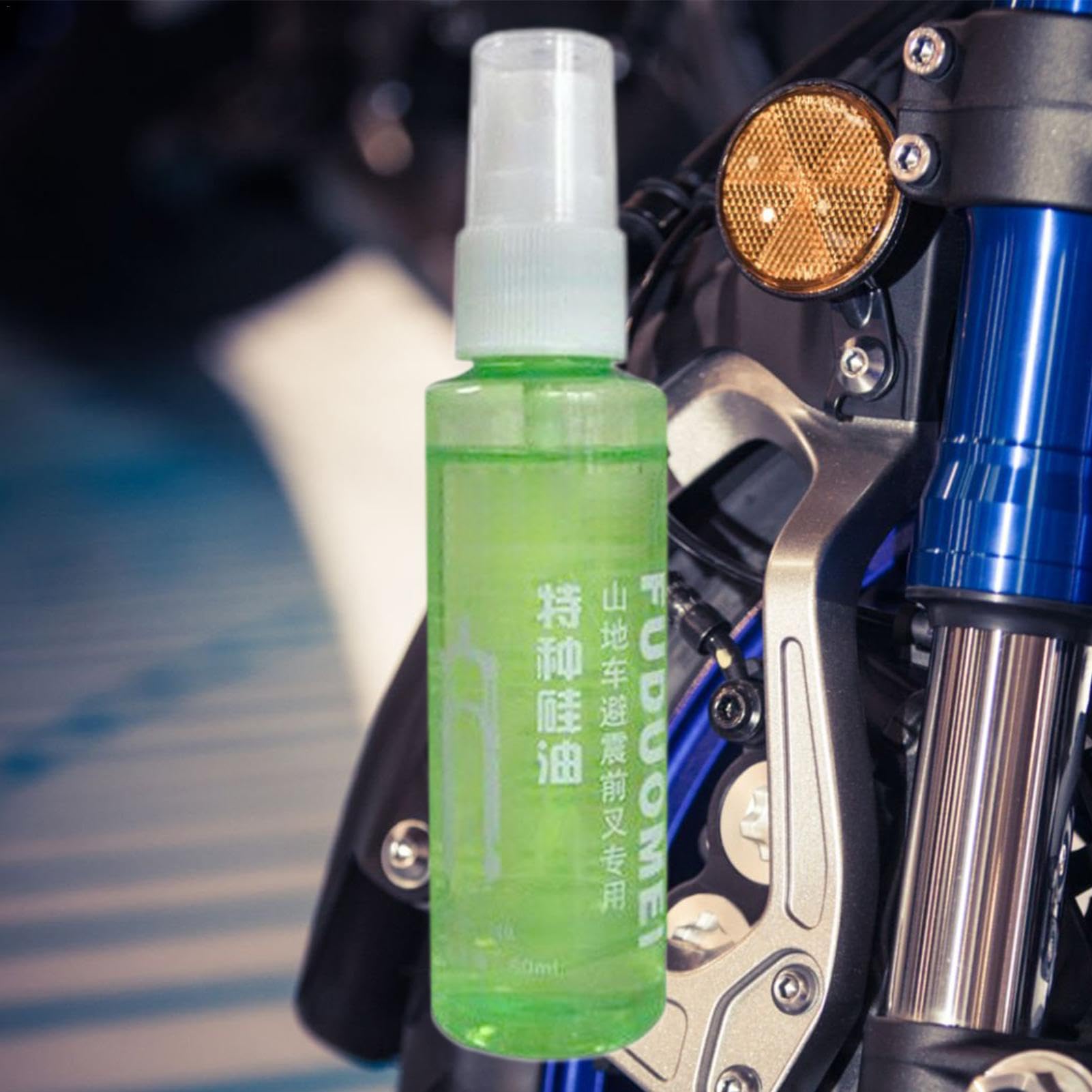 Huile Pour Fourche De Vélo – 60 Ml, Haute Performance, Plage -40°C à 200°C, Pour Amortisseurs Et Suspensions !
