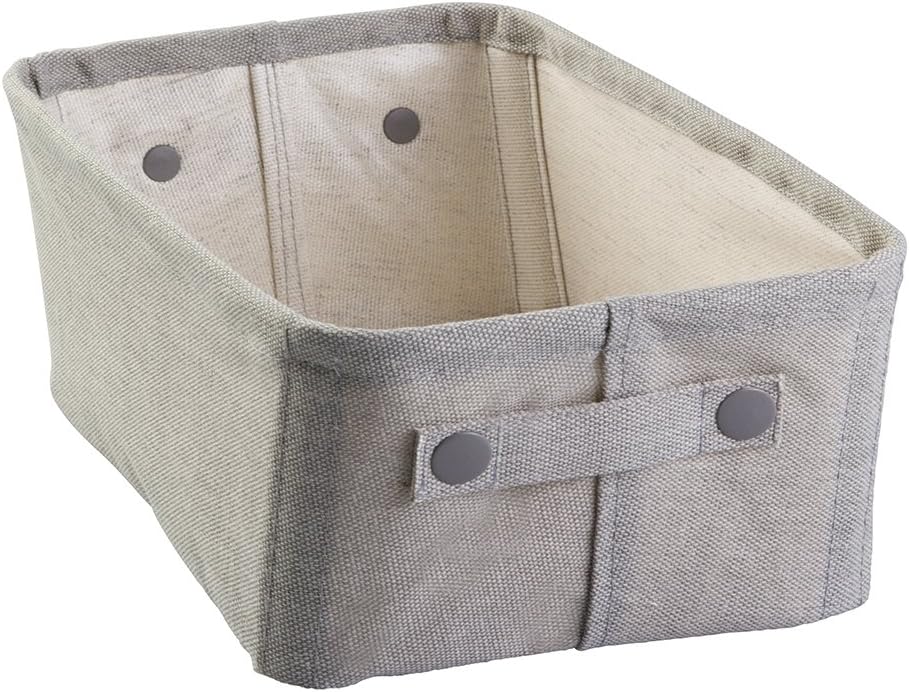 iDesign Wren Bath Storage Bin Large, Light Gray Amazon.co.uk Home