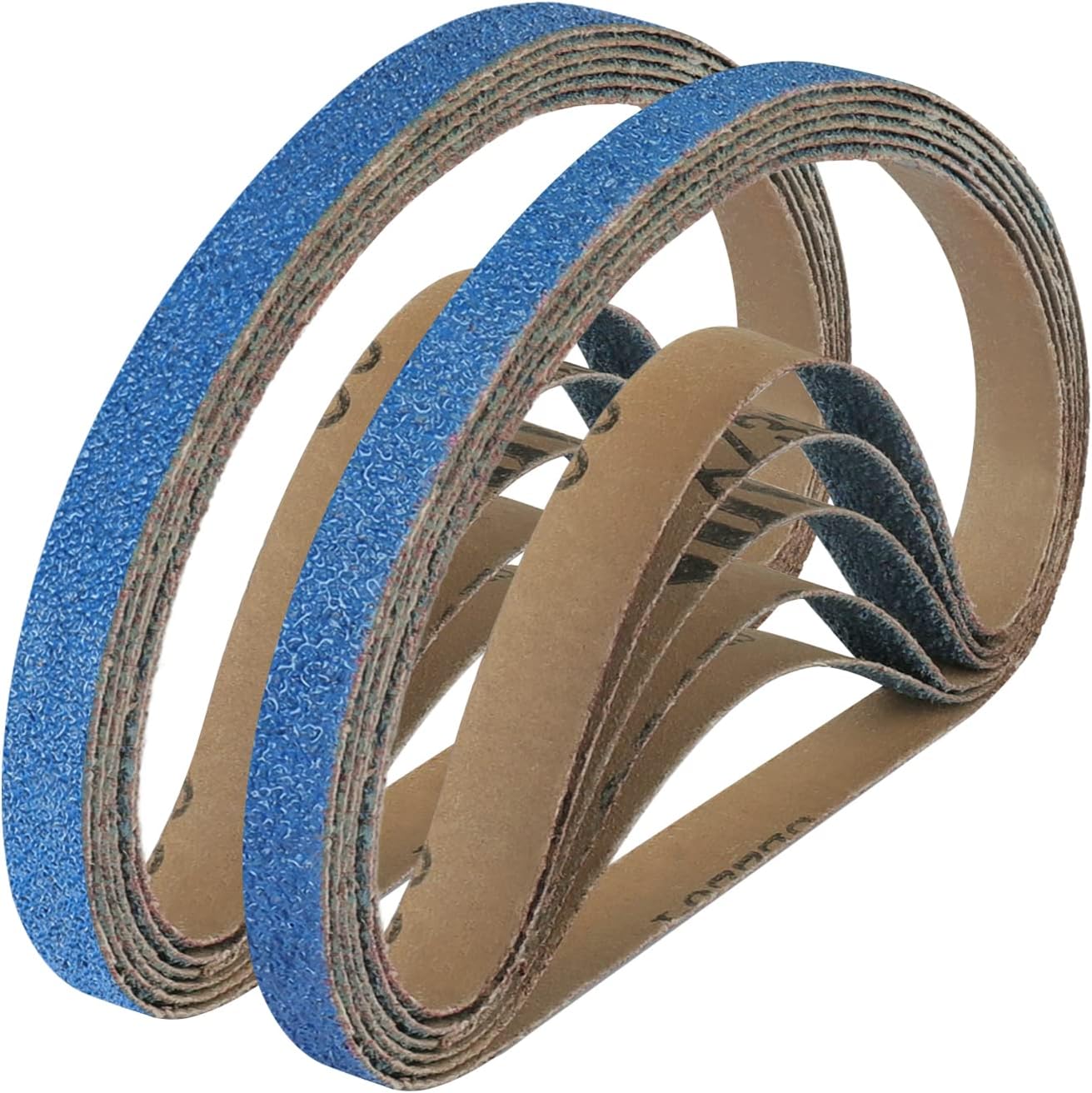 1x30 Inch Zirconia Sanding Belts for Belt Sanders, 3 Pcs Each of 40 60