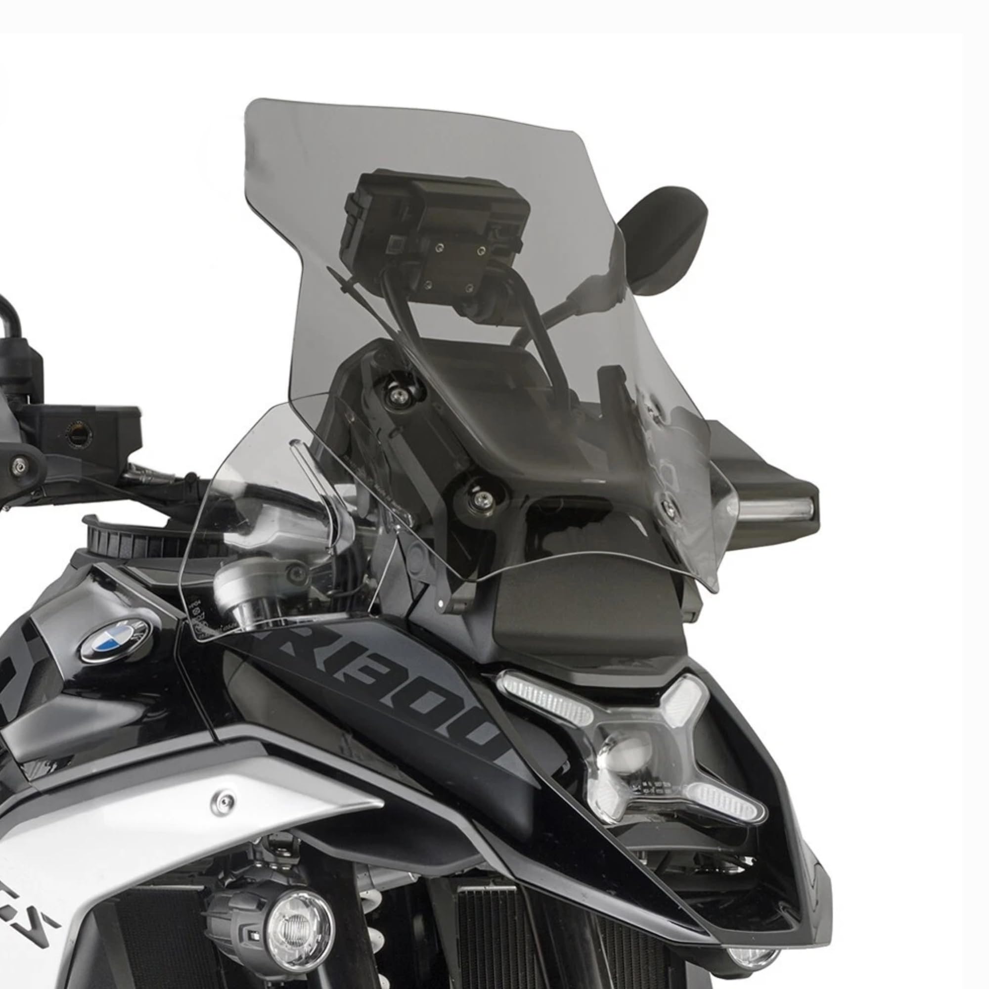 Cupolino Moto Parabrezza Plexiglass JD9 TOURING Fume Chiaro COMPATIBILE CON BMW R 1300 GS/Adventure 2023-2026