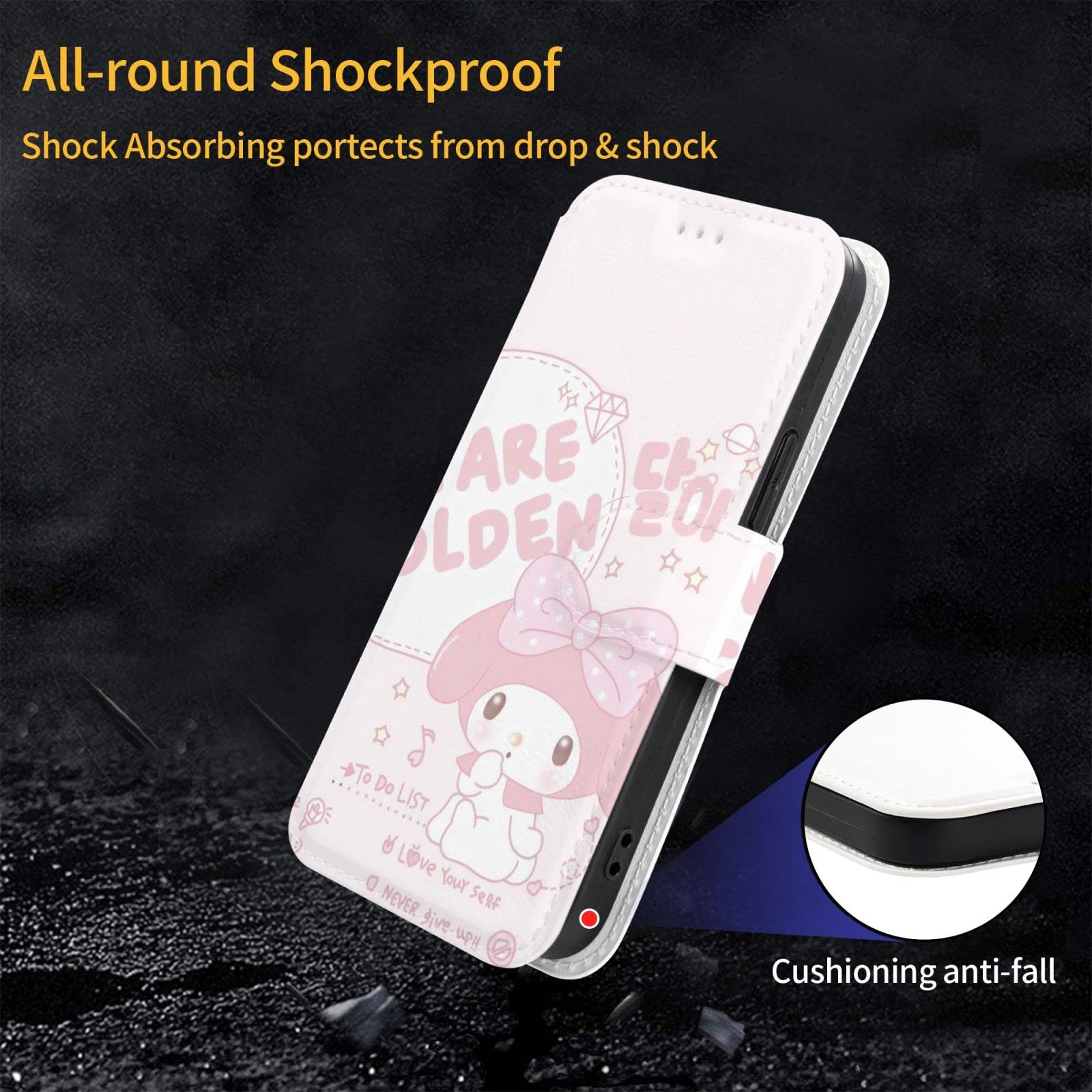 手帳型コインケース付きマイメロiPhone6／6ｓ 手帳型コインケース付きマイメロiPhone6／6s