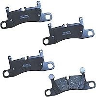 Vista 124 de Pastillas de freno traseras cerámicas Bendix Premium SBC1337 para Cadillac CTS 2014-2008, SRX 2016-2010, Chevrolet Camaro 2015-2010, Saab 9-4X 2011