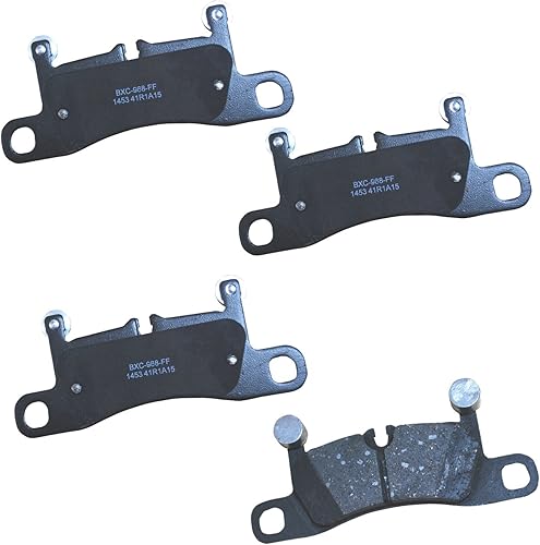 Miniatura 126 de Bendix Pastillas de freno traseras de cerámica Premium SBC1100 para Nissan Frontier 2024-2005, Xterra 2015-2005, Suzuki Equator 2012-2009