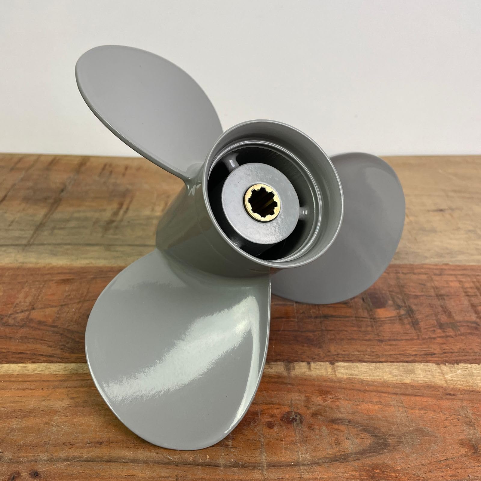 Boot Propeller Aluminium für Honda 8-20 PS Außenborder 9-1/4 x 12 ' 8 Zähne 3 Blatt 58130-ZV4-011AH
