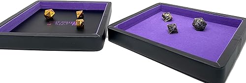 Miniatura 5 de Adventure Box - Bandeja combinada de dados y estuche de almacenamiento con tapa magnética (aven)