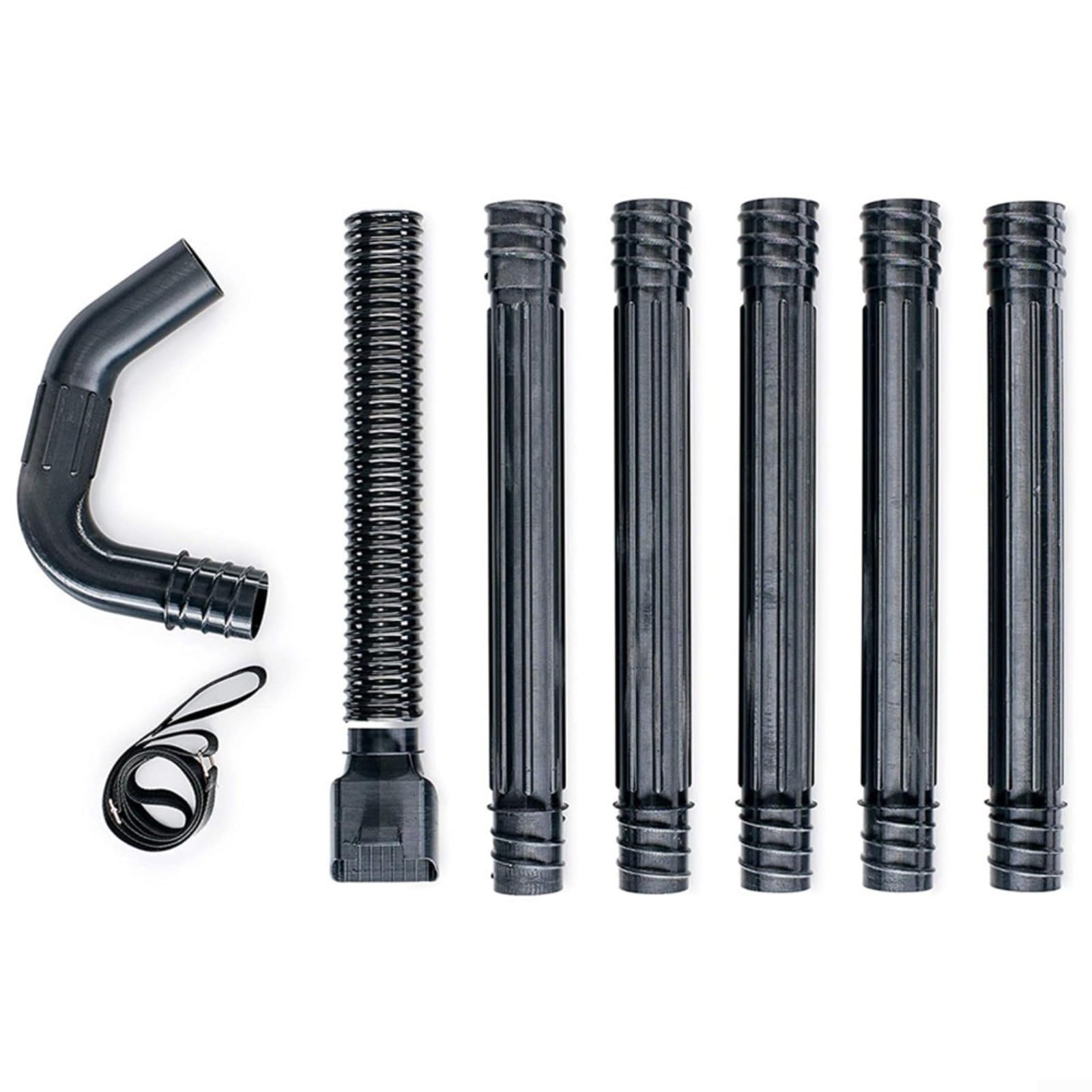 Kit de limpieza de canalones de techo 51667 para Toro, herramienta eficiente de eliminación de desechos con accesorios versátiles para un mantenimiento seguro a nivel del suelo
