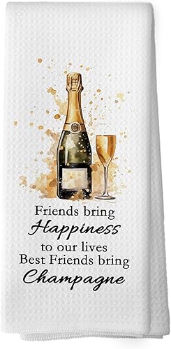 Miniatura 17 de Accesorios para carrito de bar, toallas de cocina, decoración de carrito de bar, accesorios de champán, decoración de baño, regalos de anfitriona