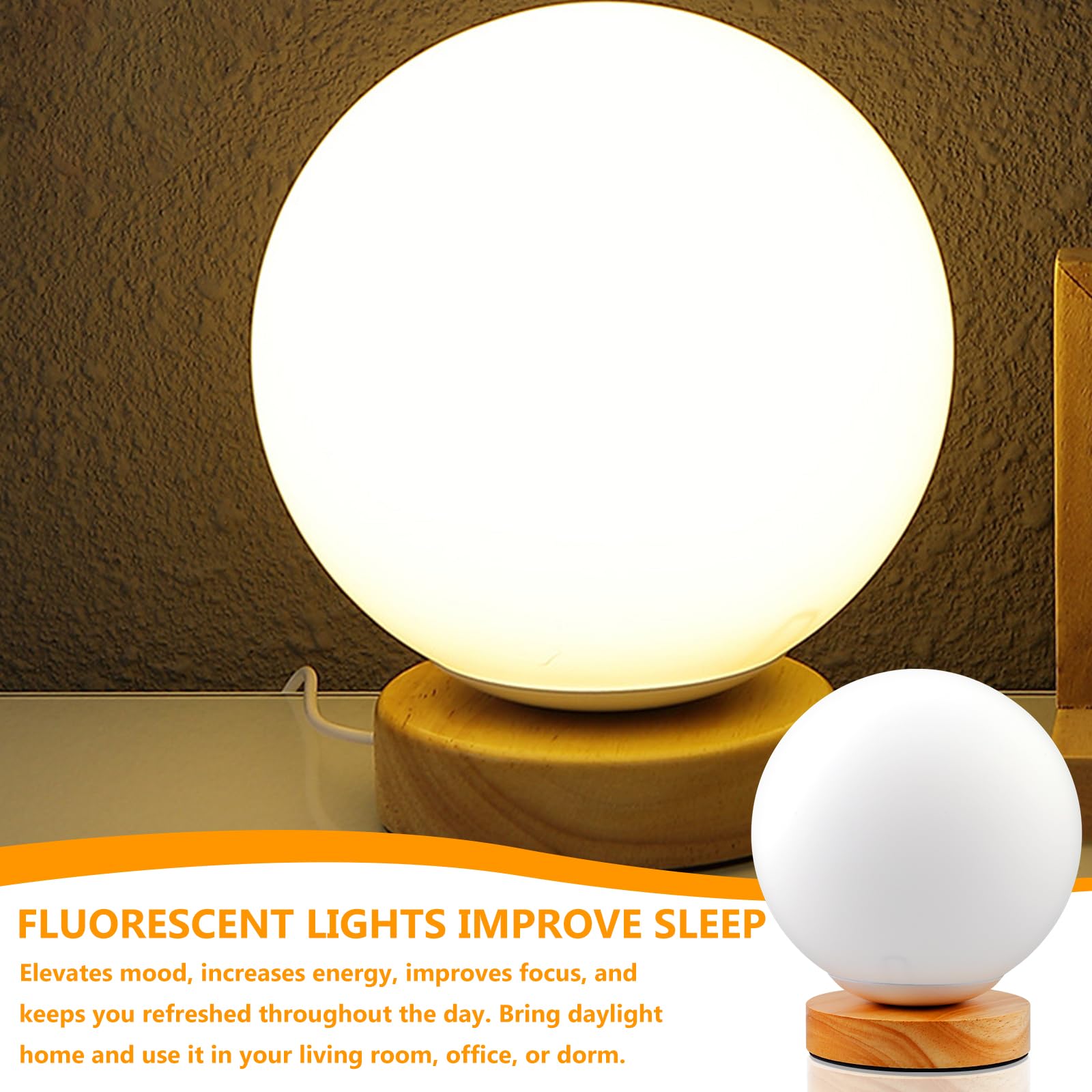 GOMETY Lampada per fototerapia, luce diurna 10.000 lux, 3 temperature di colore, intensità luminosa regolabile e timer, lampada