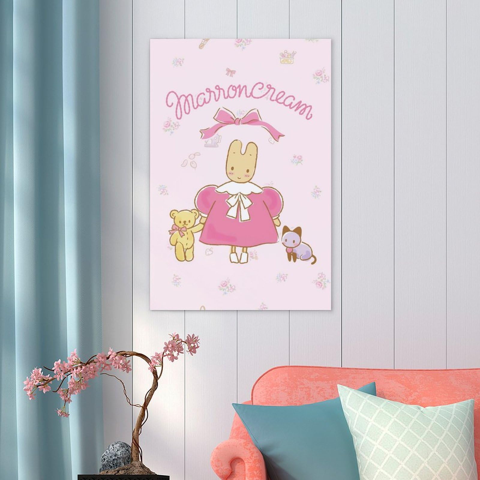 Amazon.co.jp: マロンクリーム ポスター 絵画 インテリア 壁紙用 壁紙