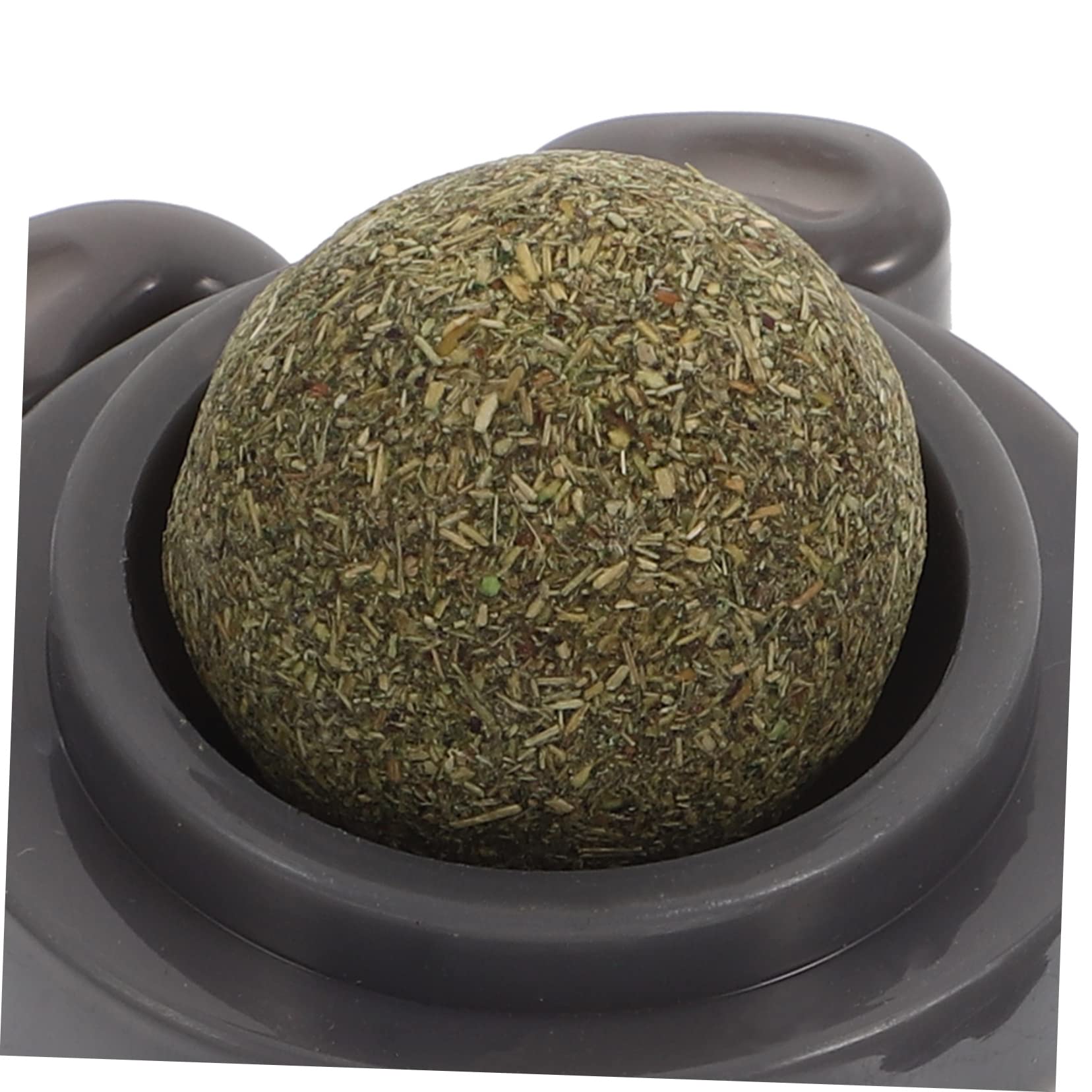 VANZACK 9 Piezas De Juguete De Bola De Gatera Juguetes De Limpieza De De Gato Juguete De Gatera Natural Juguetes Comestibles para Gatos Pelota Comestible para