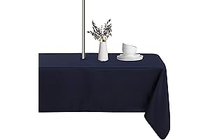 Premium Rectangle Tablecloth with Umbrella Hole