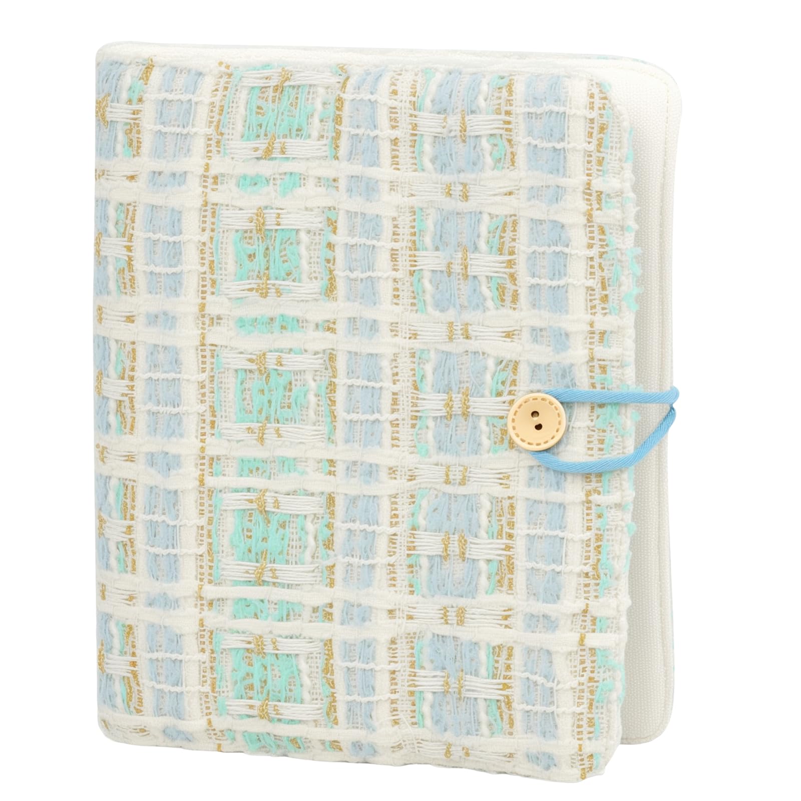 160 Pockets Photo Album for 3-Inch Film, Fabric-Covered Loose-Leaf Album Compatible with Fujifilm Instax Mini EVO/Mini 12/11/9/8/7+/25/90/99, Card & Ticket Organizer Book (Blue)