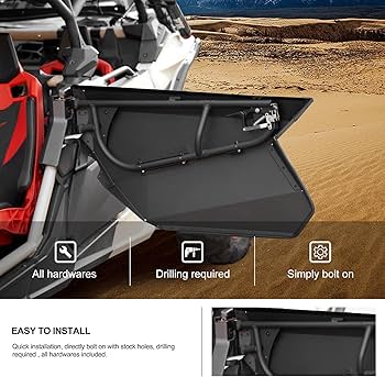 Amazon.com: KIWI MASTER Aluminum Full Doors for 2017-2026 Can Am
