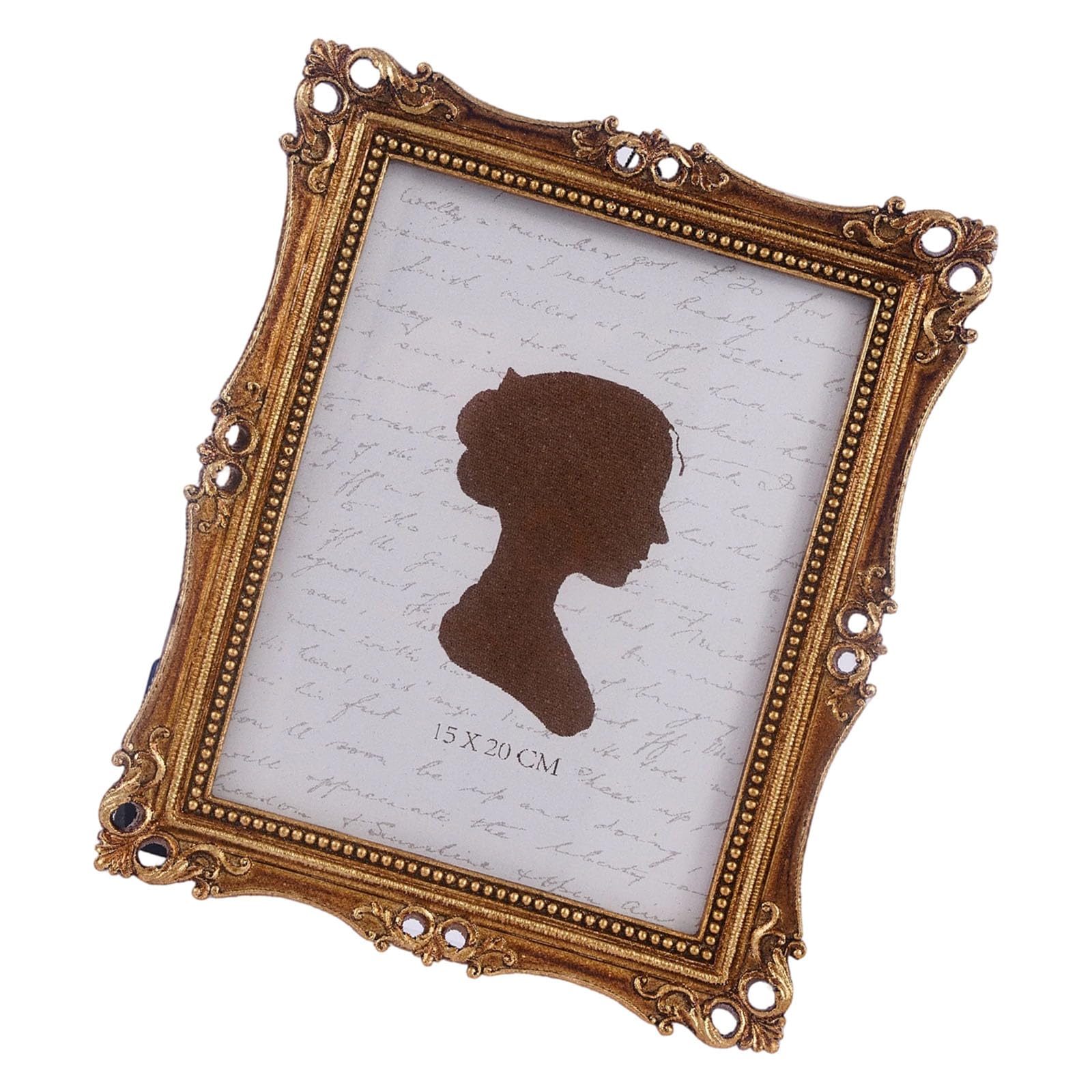 Retro Picture Frame Antique Ornate Photo Frame for Tabletop Wall Hanging Decorative Picture Frames for Home Photo Gallery Retro