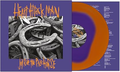 Joyride the Pale Horse - Orange & Violet por Heart Attack Man, capa do álbum