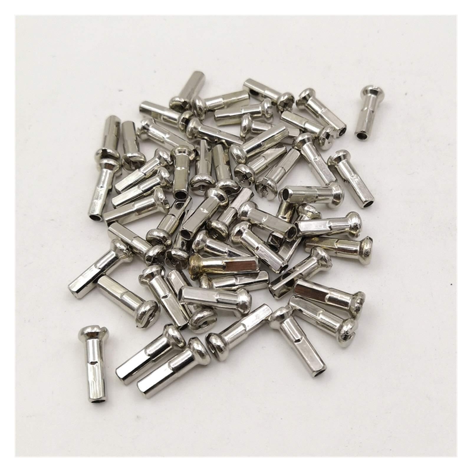 Raggi per Bicicletta Raggi for Bici, Calibro 15 Diametro 1,8 mm for Bicicletta Tirare Dritto for da Strada in Acciaio Inossidabile 304 Parti for Ruote Ciclismo e Cappucci MTB