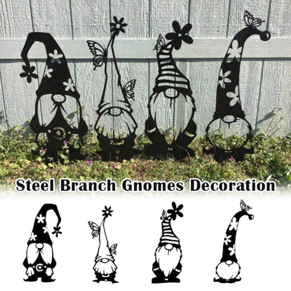 Yumira Gartenzwerge Aus Metall – Handgemachte Eisen-Figuren Für Garten, Hof & Frühlingsdekoration