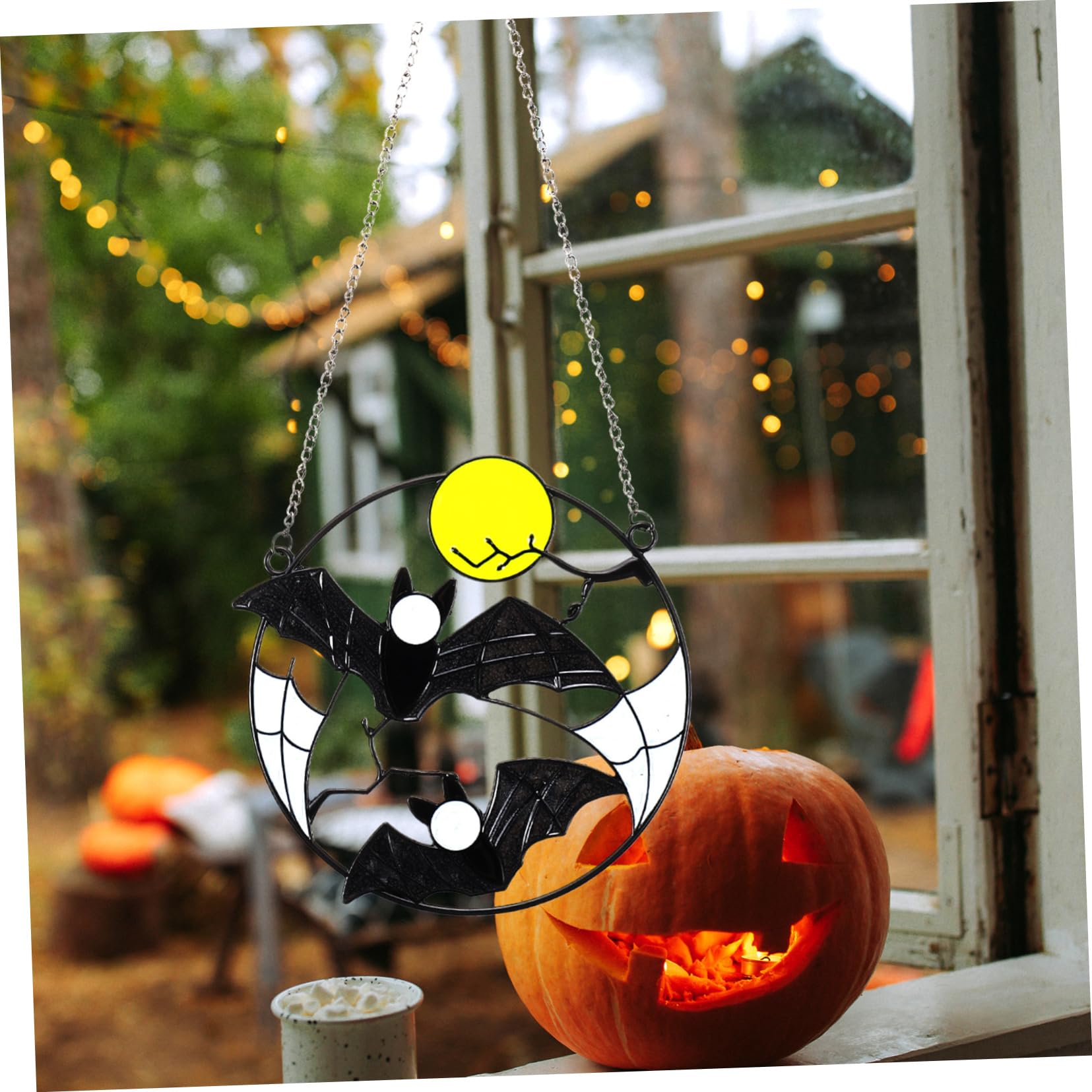 Alipis 5 Pezzi Proposti Decorazioni Per La Casa Con Ciondolo A Forma Di Pipistrello Per La Casa Decorazioni Di Halloween Per Interni Pipistrello Di Halloween Da Appendere Ornamento