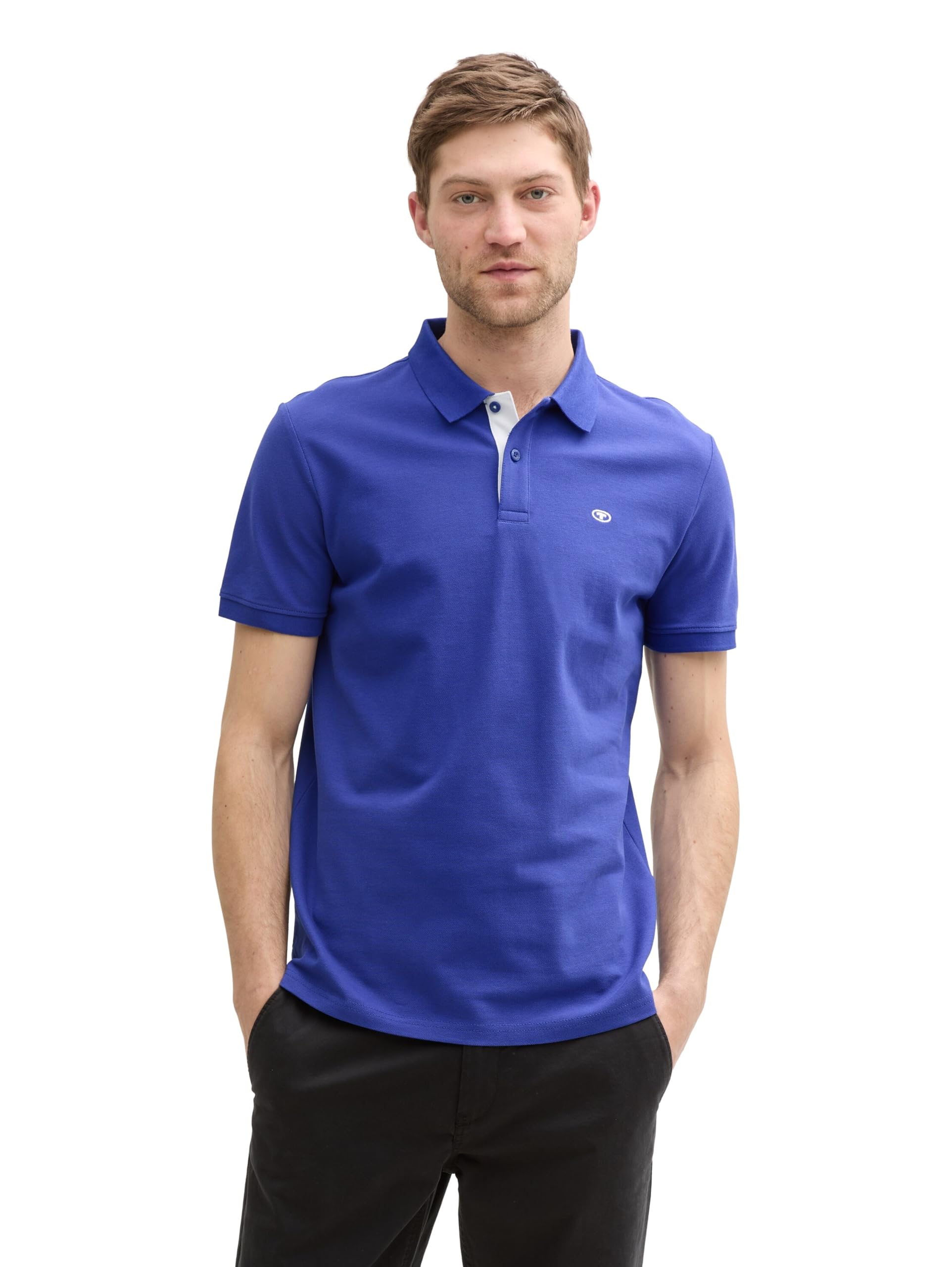 TOM TAILOR Herren Basic Piqué Poloshirt