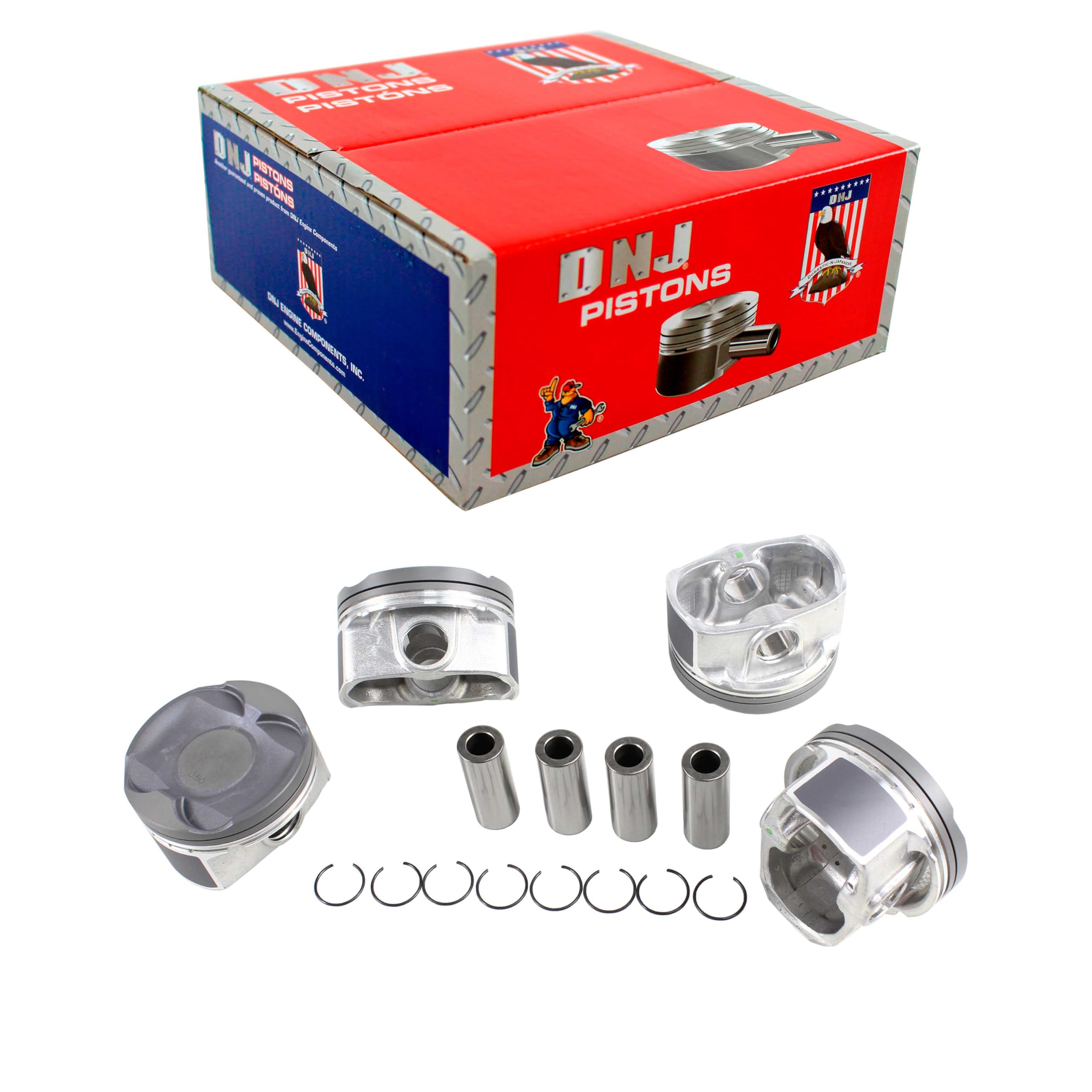 Amazon.com: DNJ P955.20 Oversize Piston Set for 2009-2018 Scion