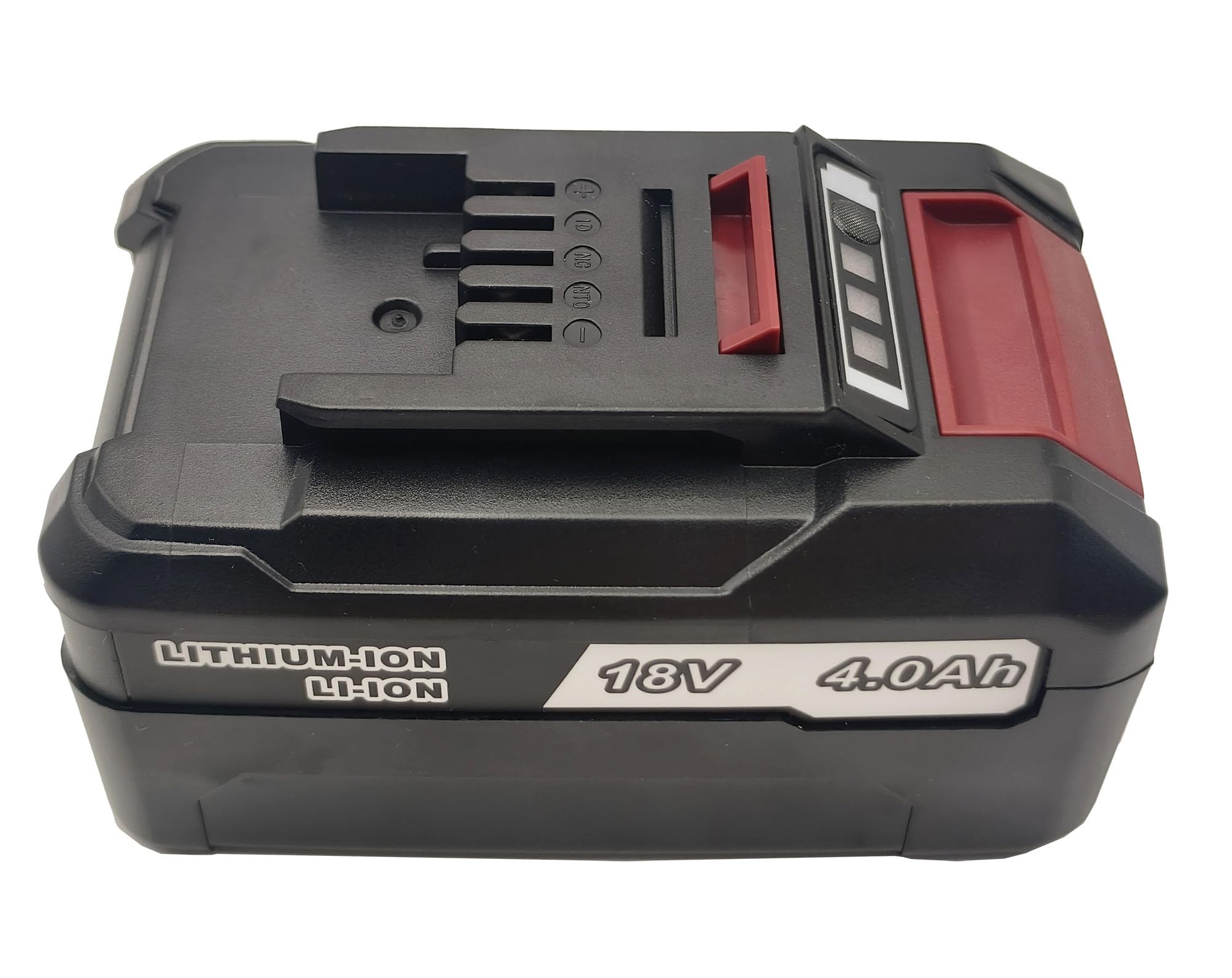 2 batterie agli ioni di litio da 18 V, 4,0 Ah, compatibili con Einhell serie Power X-Change da 18 V, con indicatore LED, adatte per tutti i dispositivi Power X-Change