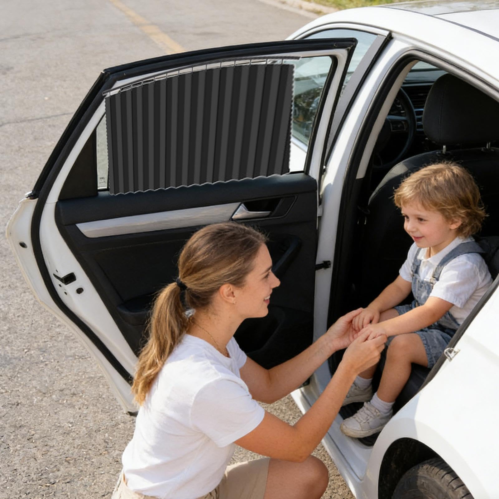 Parasole Per Finestrino Laterale Schermo Oscurante Magnetico Scorrevole | Coprifinestrini Auto Per Viaggio su Strada Outdoor Lunghe Percorrenze Spostamenti Quotidiani Furgoni SUV