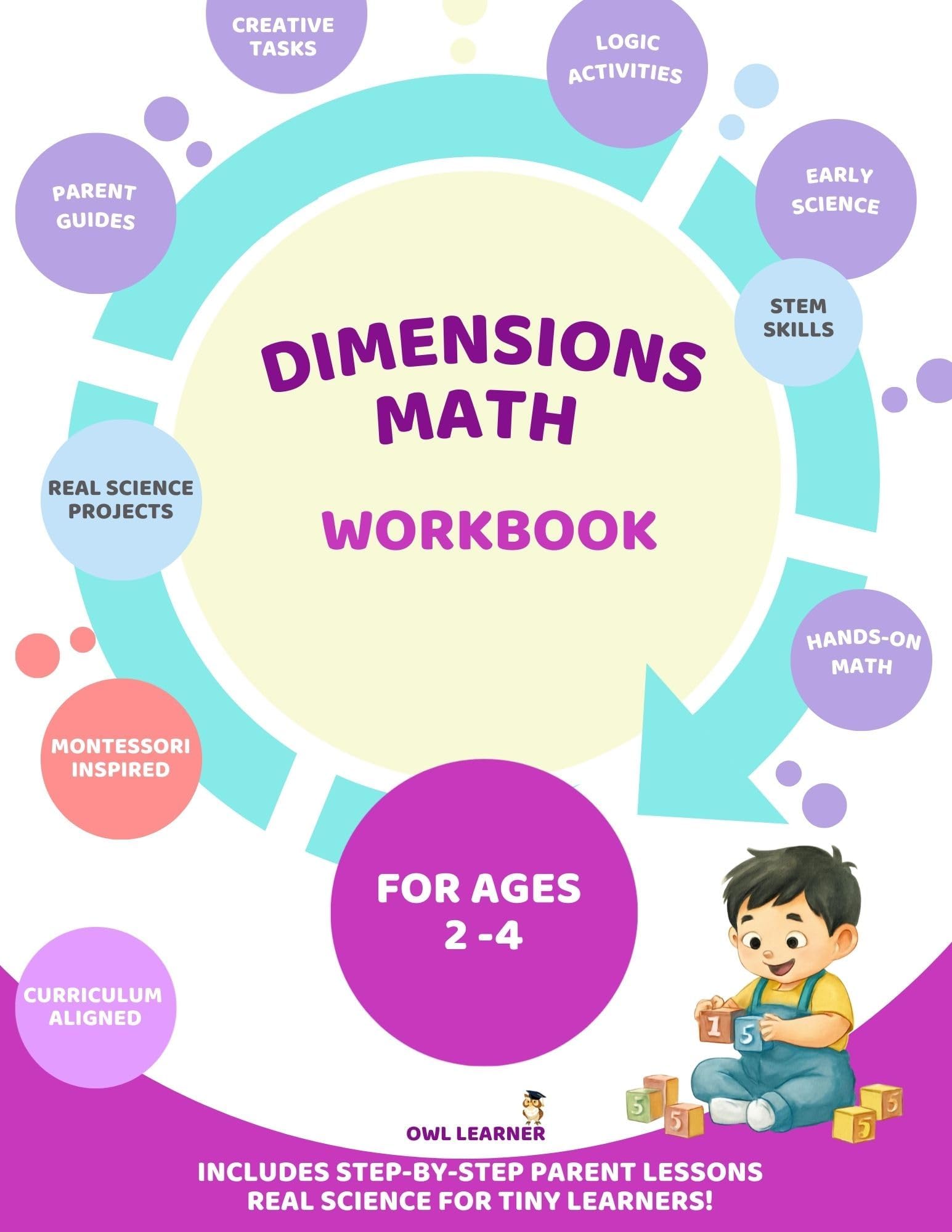 Dimensions Math: Early Learning Workbook (English Edition)