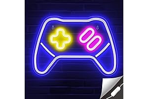 Lumoonosity Game Controller Neon Sign