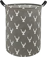 Vista 18 de KUNRO Round Laundry Gift Basket Storage Hamper Clothes Storage Basket Organizer Bin with Handles for Nursery Room