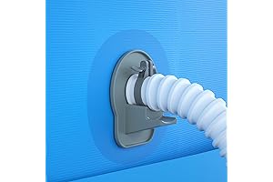 Pool Hose Support Holder Kit Attaches to Above Ground Swimming Pool Pipe...