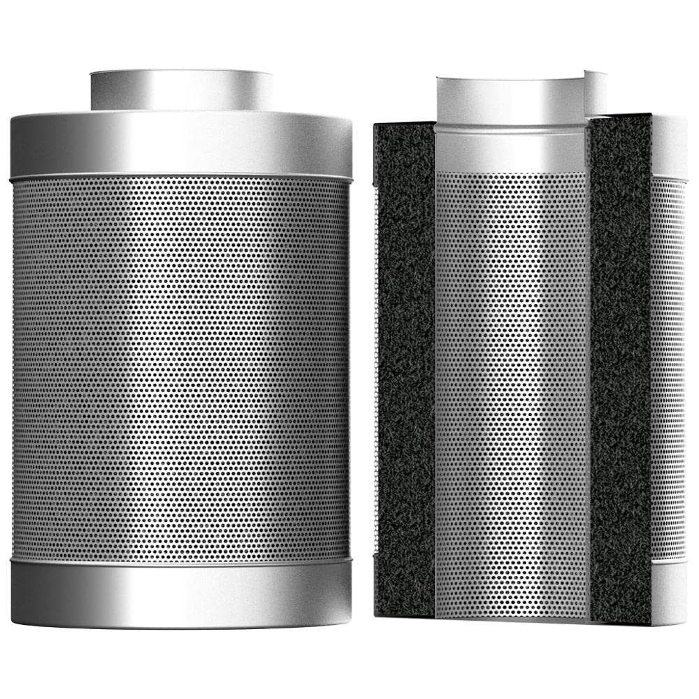 CarboAir 50-4", 5", 6", 8", 10", 12" - Professional Carbon Filters (200x500mm - Max Air Flow 1000m3/h)