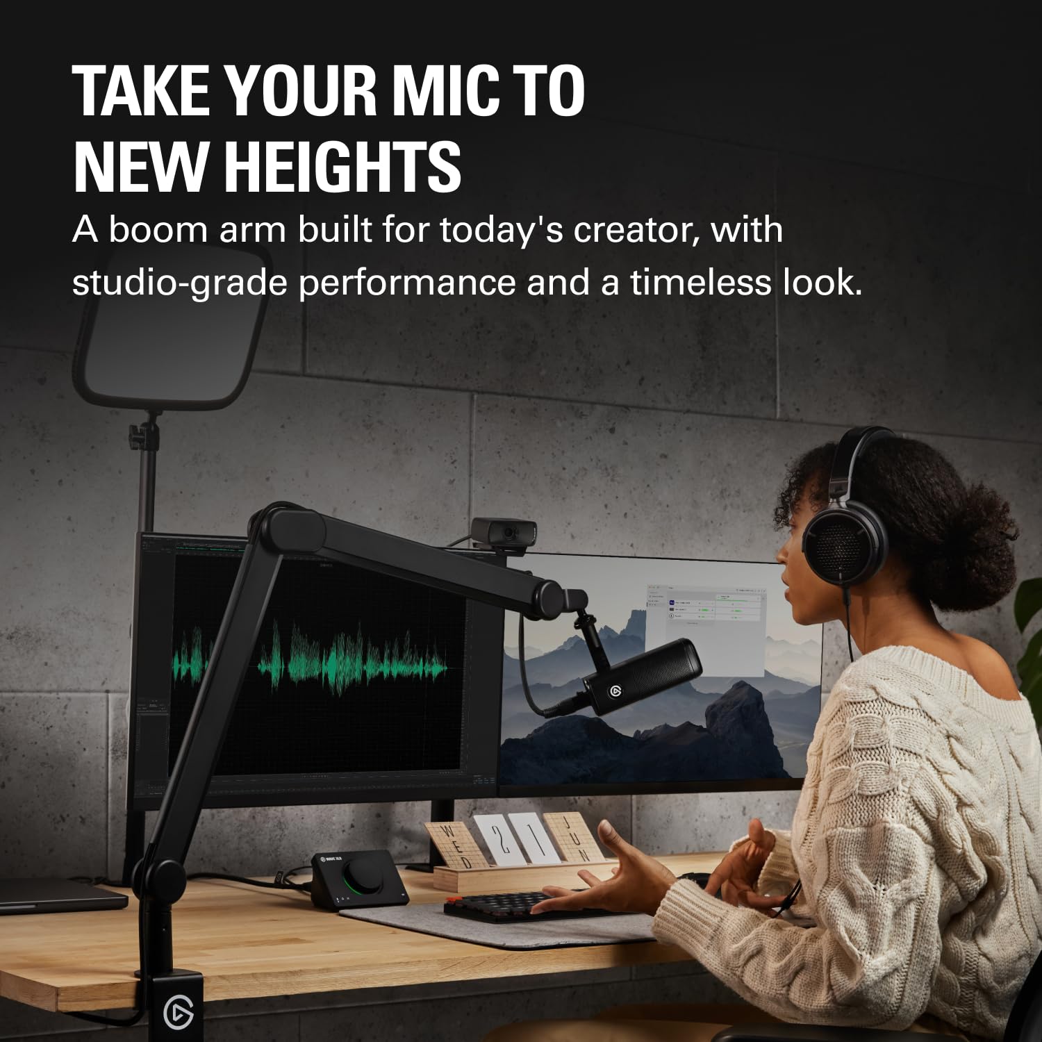 Elgato マイクアーム 20AAN9901 美品Elgato エルガト 20AAN9901 Wave Mic Arm LP LowProfile マイク