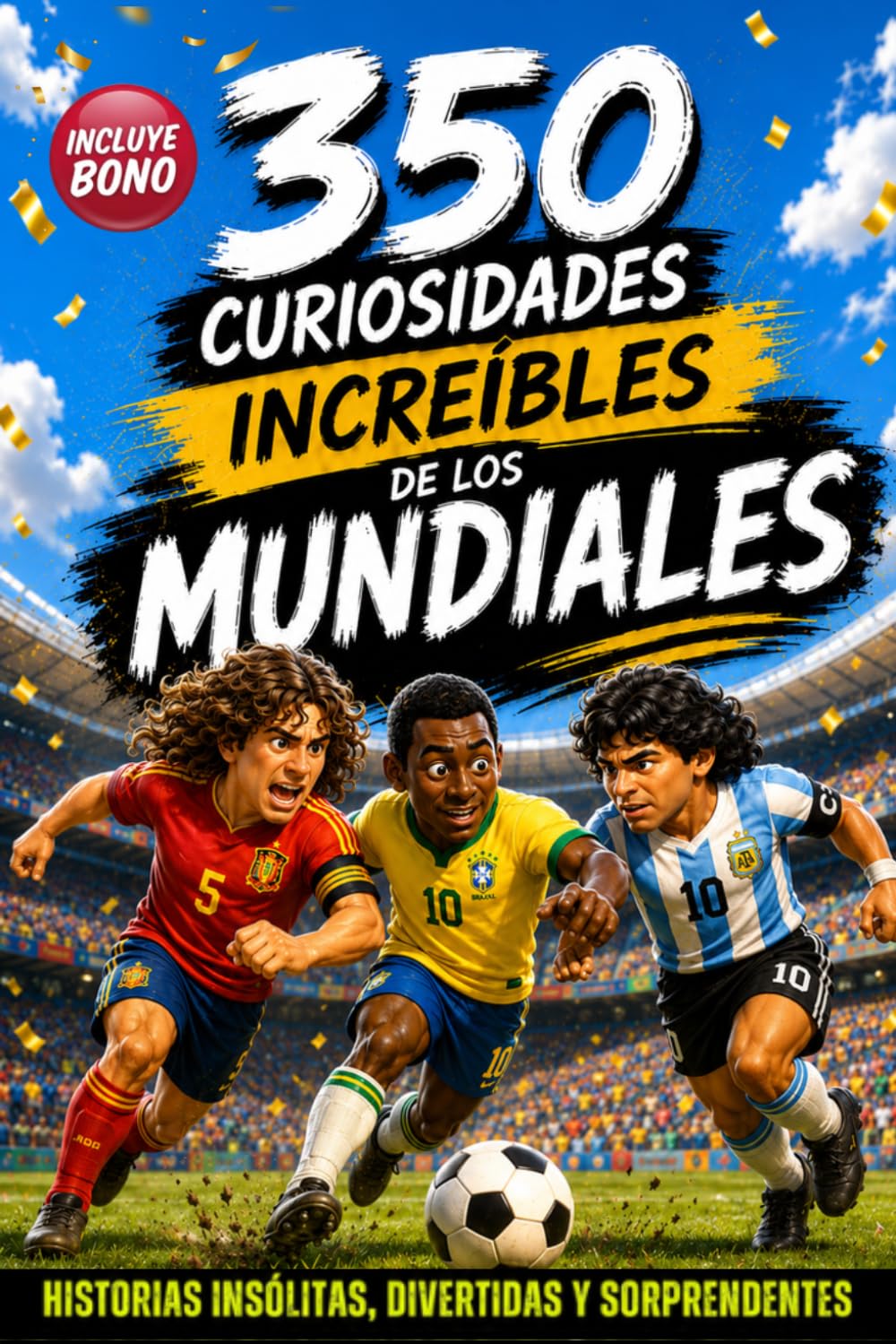 HISTORIA DE LOS MUNDIALES DE FUTBOL: 350 Curiosidades y anécdotas que todo fanático del fútbol debe conocer. La Guía Completa de la Copa del Mundo