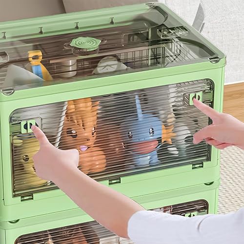 Miniatura 3 de Organizador de maletero de plástico, organizadores y almacenamiento de armario, contenedores de almacenamiento plegables de 7 galones, artículos