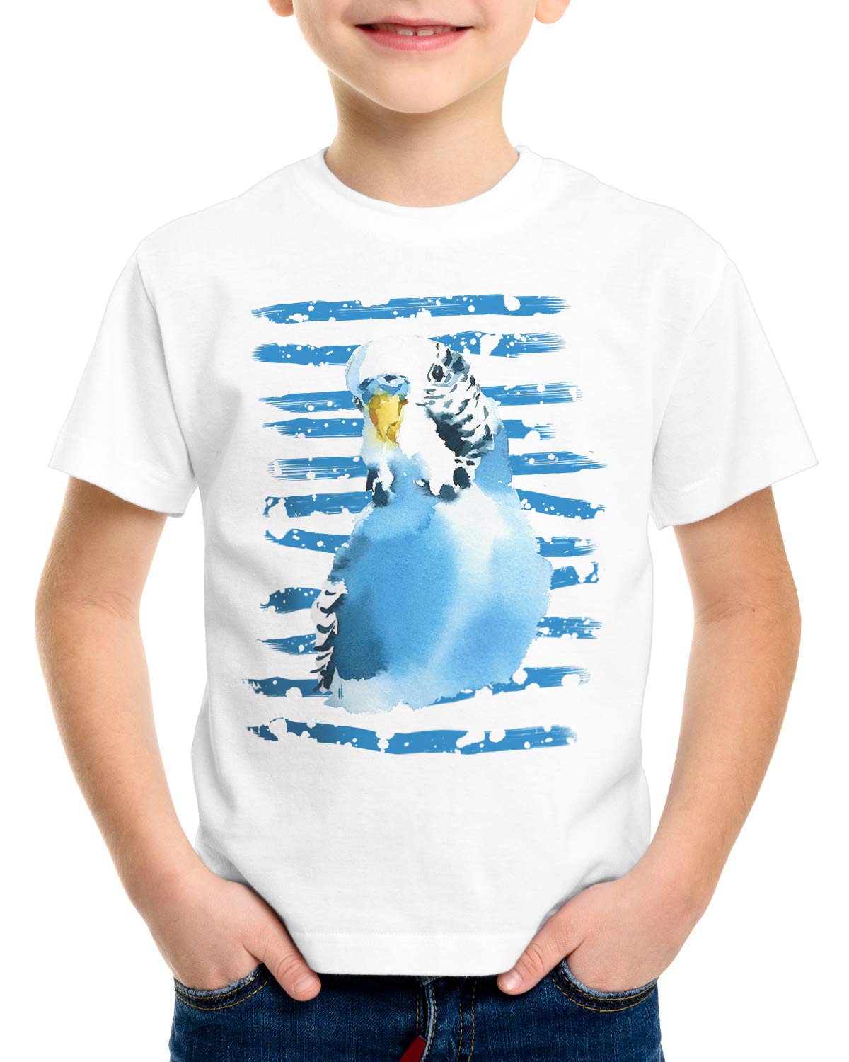 CottonCloud Budgerigar T-Shirt for Kids Little Bird Feather