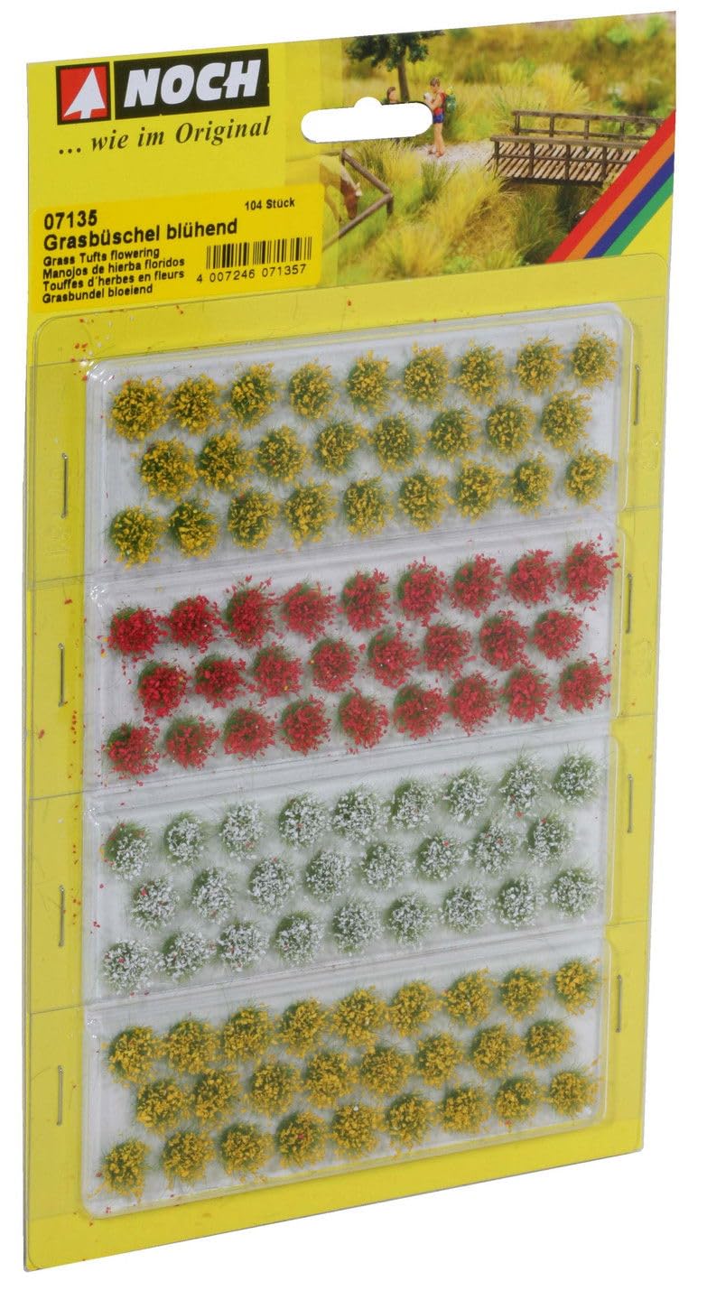 Noch 07135 Grass Tufts flowering Landscape Modelling