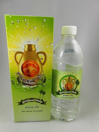 6x ZamZam 500ml Bottle Water from Mecca Makkah Saudi Arabia Zam Zam USA SELLER